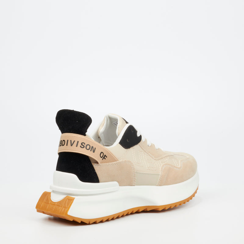 Urbanart Bellay 1 Wax Sue Sneaker - Beige footwear UBRT