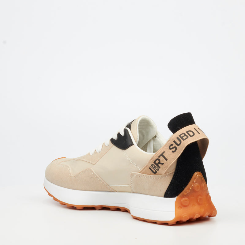 Urbanart Bellay 1 Wax Sue Sneaker - Beige footwear UBRT   