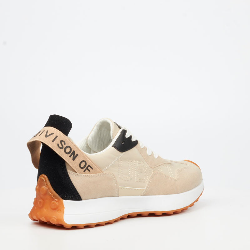 Urbanart Bellay 1 Wax Sue Sneaker - Beige footwear UBRT   