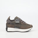 Urbanart Bellay 1 Faux Nubuck / Faux Suede Sneaker - Grey (youth) footwear UBRT