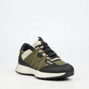 Urbanart Bellay 3 Mesh / Faux Nubuck Sneaker - Black footwear UBRT