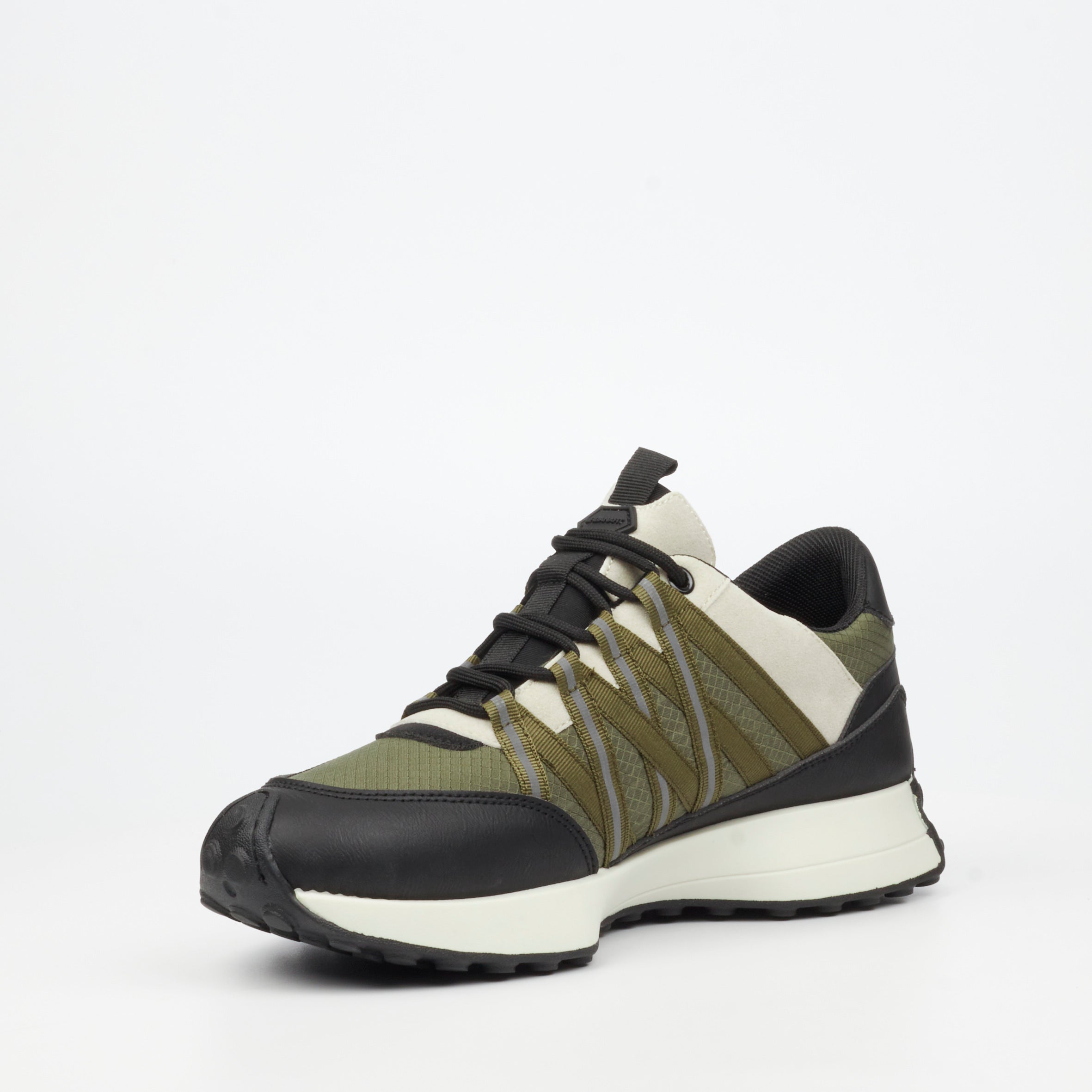 Urbanart Bellay 3 Mesh / Faux Nubuck Sneaker - Black footwear UBRT