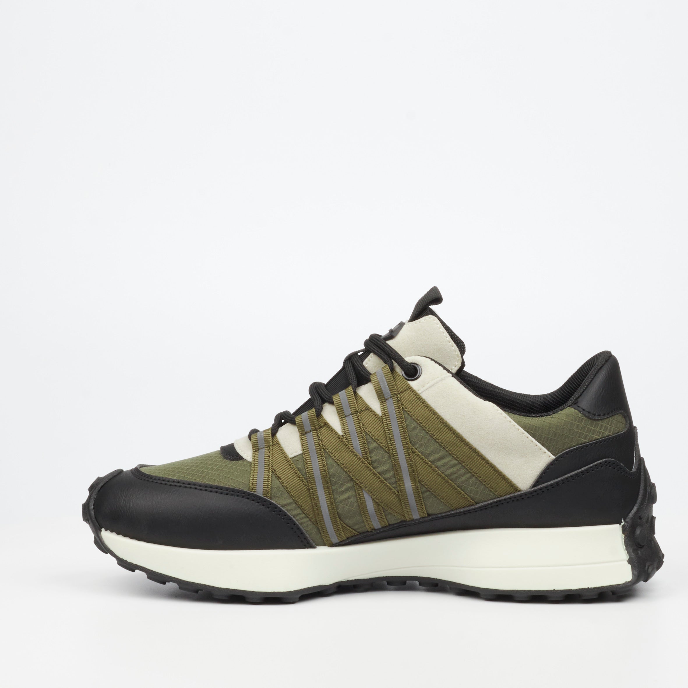 Urbanart Bellay 3 Mesh / Faux Nubuck Sneaker - Black footwear UBRT