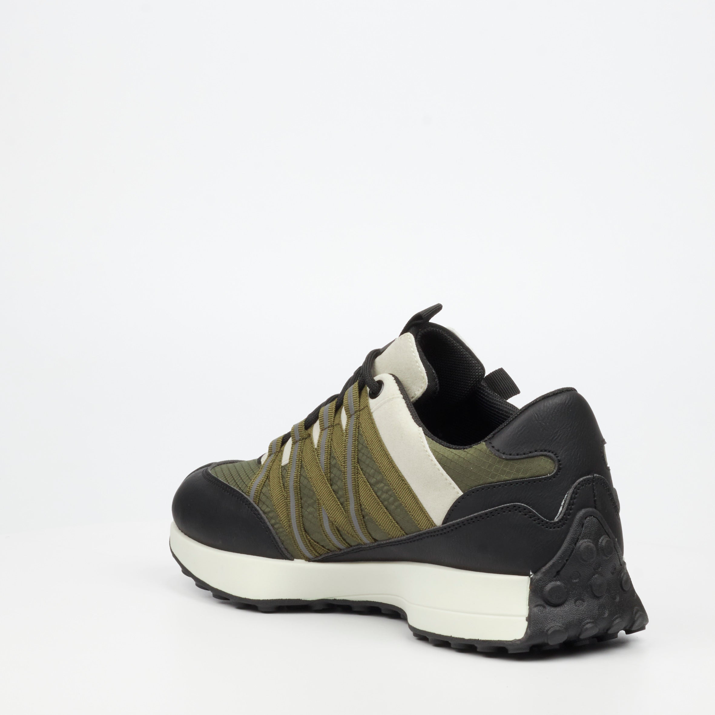 Urbanart Bellay 3 Mesh / Faux Nubuck Sneaker - Black footwear UBRT