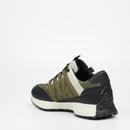 Urbanart Bellay 3 Mesh / Faux Nubuck Sneaker - Black footwear UBRT