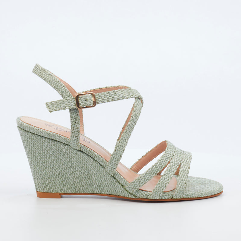 Butterfly Feet Benita 1 Wedge - Mint footwear Butterfly Feet   