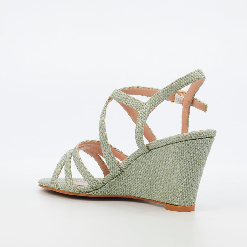 Butterfly Feet Benita 1 Wedge - Mint footwear Butterfly Feet   