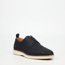 Mazerata Benito 1 Faux Nubuck Shoe - Black footwear Mazerata
