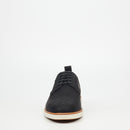 Mazerata Benito 1 Faux Nubuck Shoe - Black footwear Mazerata