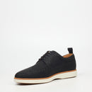 Mazerata Benito 1 Faux Nubuck Shoe - Black footwear Mazerata