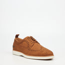 Mazerata Benito 1 Faux Nubuck Shoe - Tan footwear Mazerata