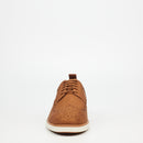 Mazerata Benito 1 Faux Nubuck Shoe - Tan footwear Mazerata