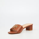 Miss Black Bina 1 Heel - Chocolate footwear Miss Black