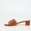 Miss Black Bina 1 Heel - Chocolate footwear Miss Black