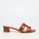 Miss Black Bina 3 Heel - Tan footwear Miss Black