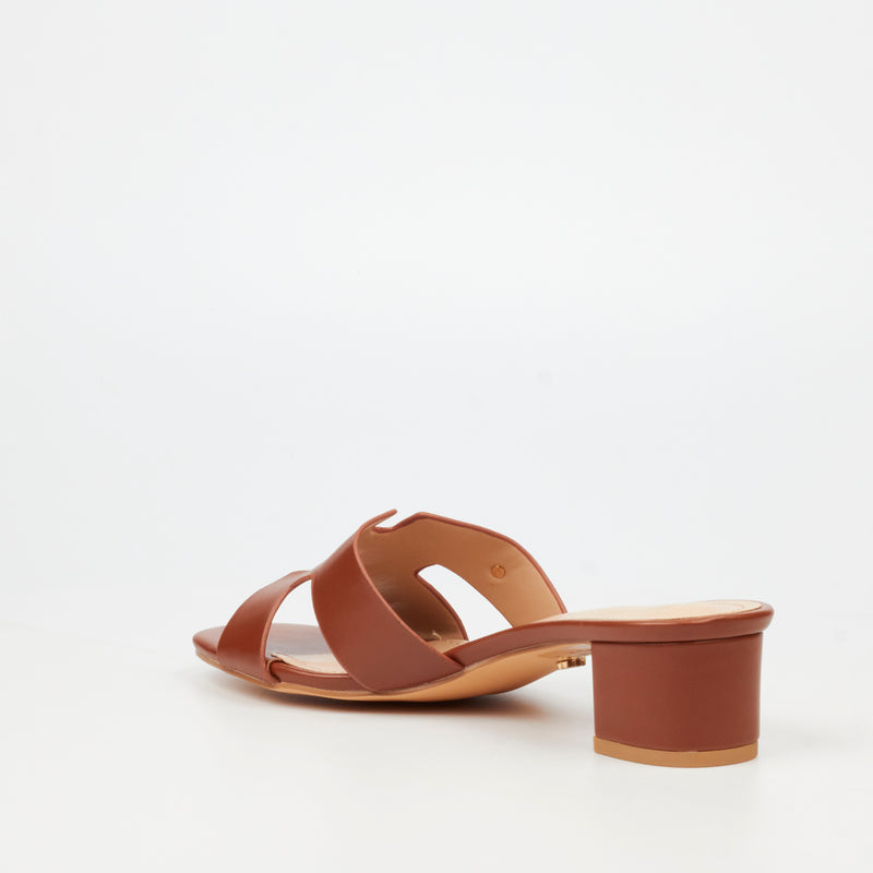 Miss Black Bina 3 Heel - Tan footwear Miss Black