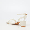Miss Black Bina 4 Heel - White footwear Miss Black