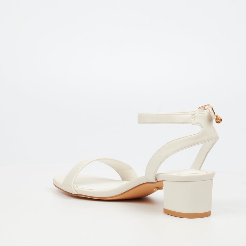 Miss Black Bina 4 Heel - White footwear Miss Black