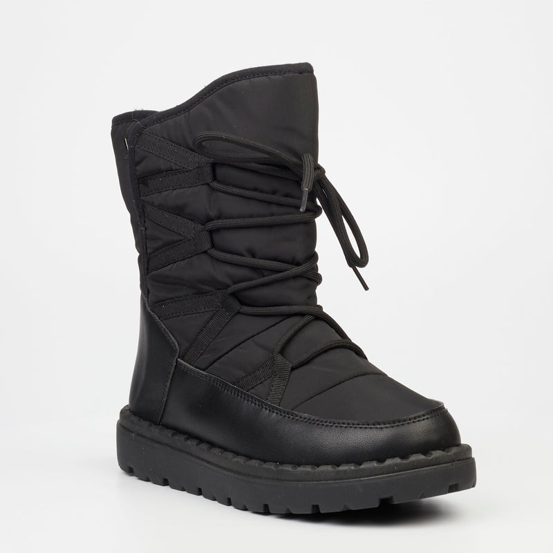 Viabeach Blizzard 2 Ankle Boot - Black footwear Viabeach   