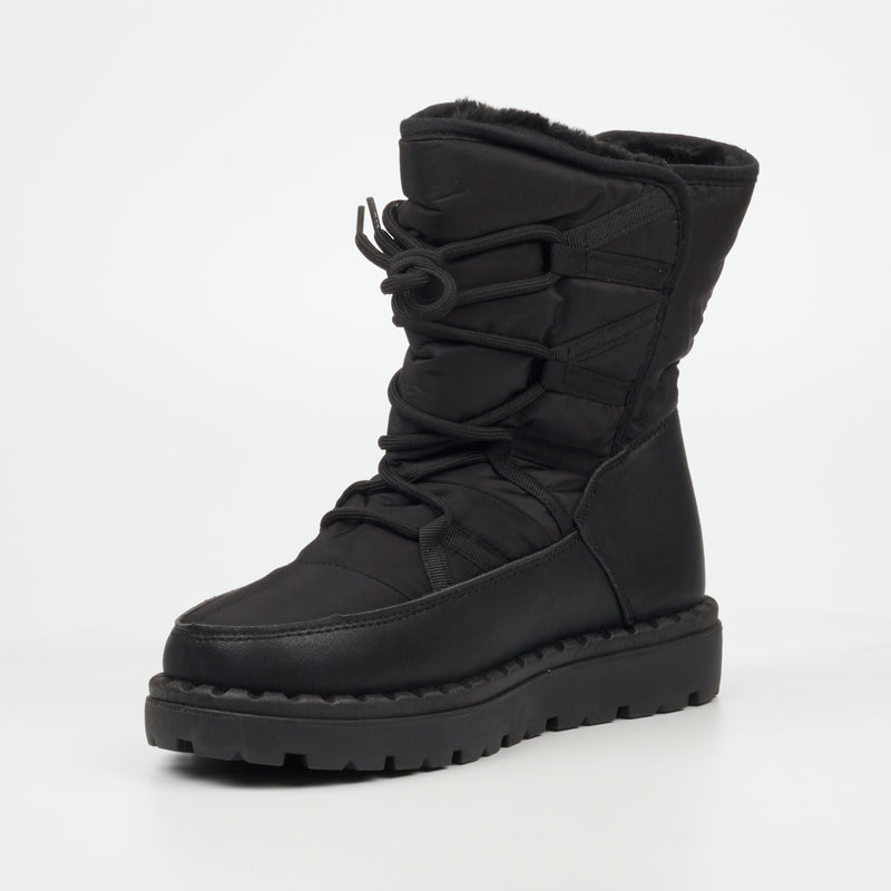 Viabeach Blizzard 2 Ankle Boot - Black footwear Viabeach