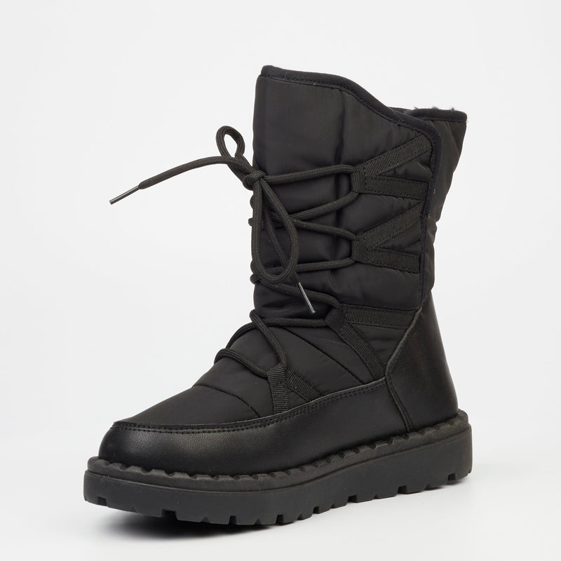 Viabeach Blizzard 2 Ankle Boot - Black footwear Viabeach   