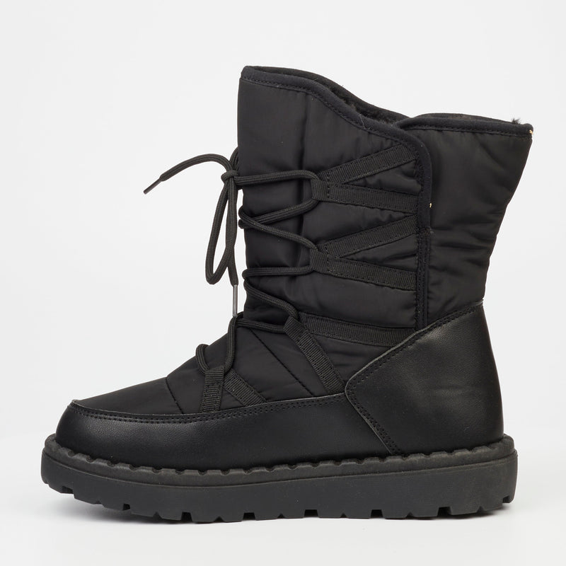 Viabeach Blizzard 2 Ankle Boot - Black footwear Viabeach   