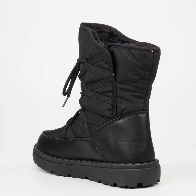 Viabeach Blizzard 2 Ankle Boot - Black footwear Viabeach   