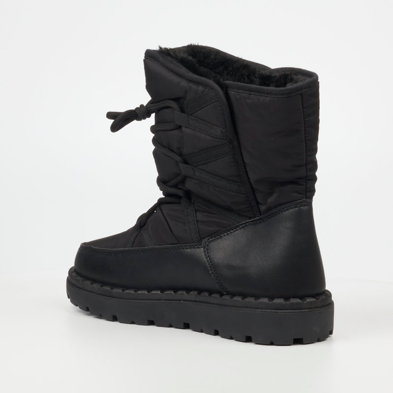 Viabeach Blizzard 2 Ankle Boot - Black footwear Viabeach