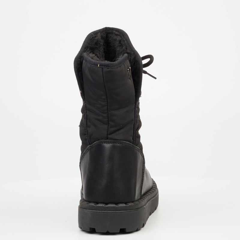 Viabeach Blizzard 2 Ankle Boot - Black footwear Viabeach   