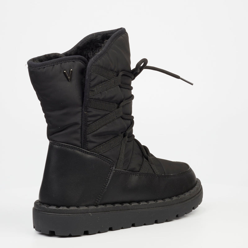 Viabeach Blizzard 2 Ankle Boot - Black footwear Viabeach   