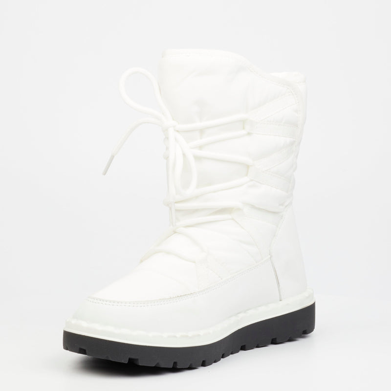 Viabeach Blizzard 2 Ankle Boot - White footwear Viabeach   