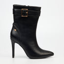 Miss Black Boss 20 Ankle Boot - Black footwear Miss Black