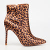 Miss Black Boss 24 Ankle Boot - Leopard footwear Miss Black