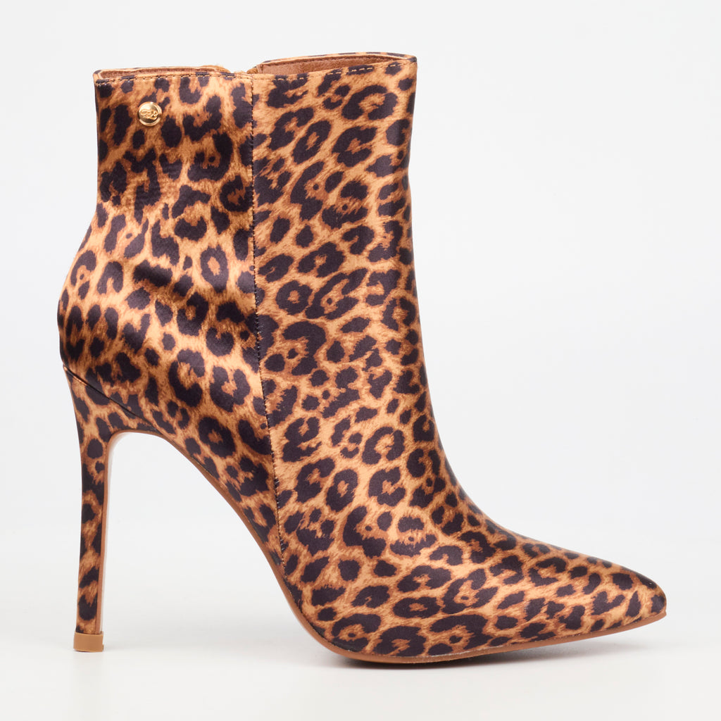 Miss Black Boss 24 Ankle Boot - Leopard footwear Miss Black