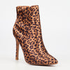 Miss Black Boss 24 Ankle Boot - Leopard footwear Miss Black