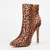 Miss Black Boss 24 Ankle Boot - Leopard footwear Miss Black