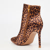 Miss Black Boss 24 Ankle Boot - Leopard footwear Miss Black