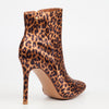 Miss Black Boss 24 Ankle Boot - Leopard footwear Miss Black