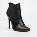Miss Black Boss 25 Ankle Boot - Black footwear Miss Black