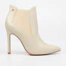 MIss Black Boss 25 Ankle Boot - Bone footwear Miss Black