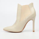 MIss Black Boss 25 Ankle Boot - Bone footwear Miss Black
