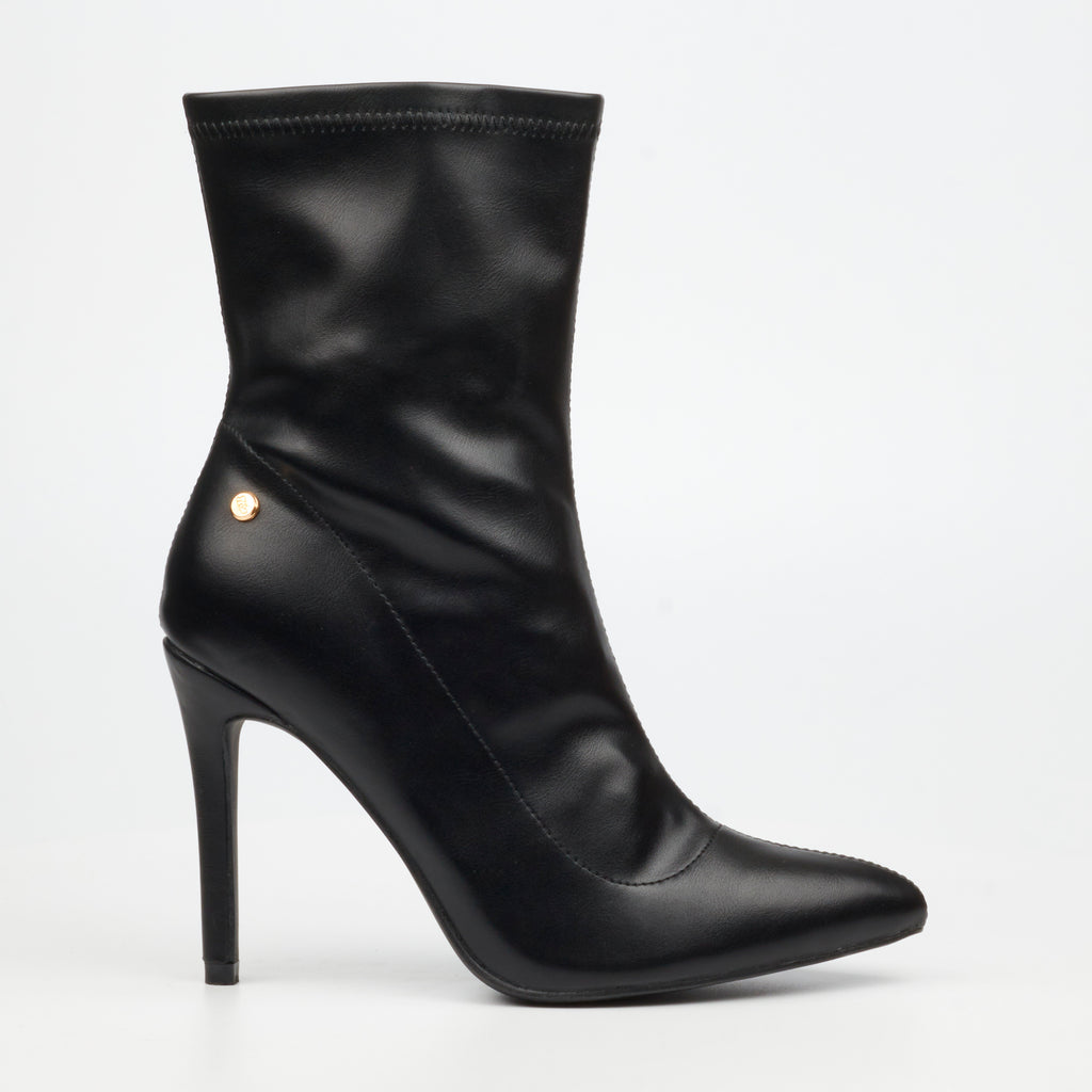 Miss Black Boss 26 Ankle Boot - Black footwear Miss Black