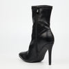 Miss Black Boss 26 Ankle Boot - Black footwear Miss Black