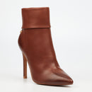 Miss Black Boss 28 Ankle Boot - Brown footwear Miss Black