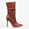 Miss Black Boss 3 Ankle Boot - Brown footwear Miss Black