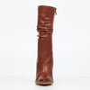 Miss Black Boss 3 Ankle Boot - Brown footwear Miss Black