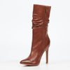 Miss Black Boss 3 Ankle Boot - Brown footwear Miss Black