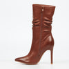 Miss Black Boss 3 Ankle Boot - Brown footwear Miss Black