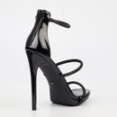 Miss Black Bou 6 Heel - Black footwear Miss Black