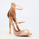Miss Black Bou 6 Heel - Rose Gold footwear Miss Black